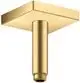 AXOR-HG-AXOR-ShowerSolutions-Deckenanschluss-100-mm-eckig-Brushed-Gold-Optic-26437250 gallery number 1